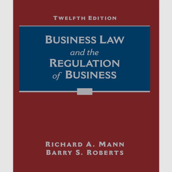 Business Law and the Regulation of Business 12th Edition.png