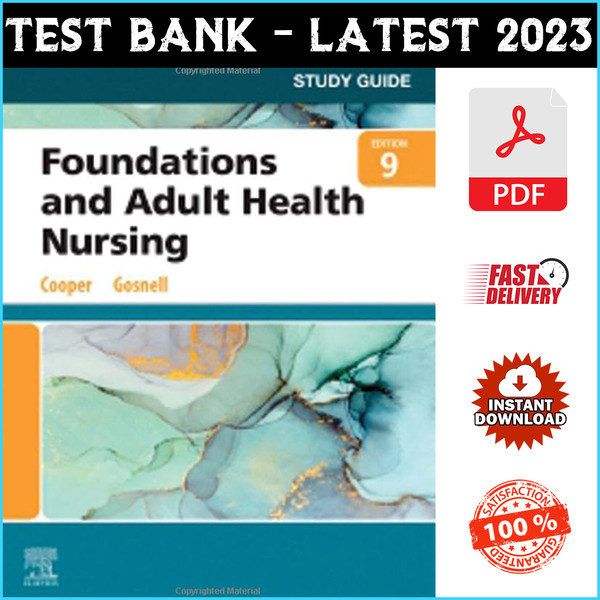Foundations and Adult Health Nursing, 9th Edition Cooper.png