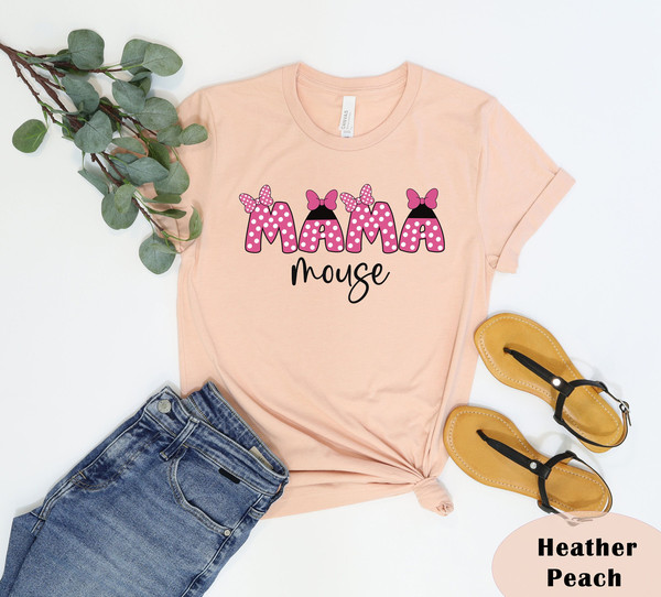 Mama Mouse Shirt, Disney Trip Shirt,Disney Women Tees, Magical Mom Shirt, Gift for Mom, Mickey 2023 Shirt, Family Squad Shirt.jpg