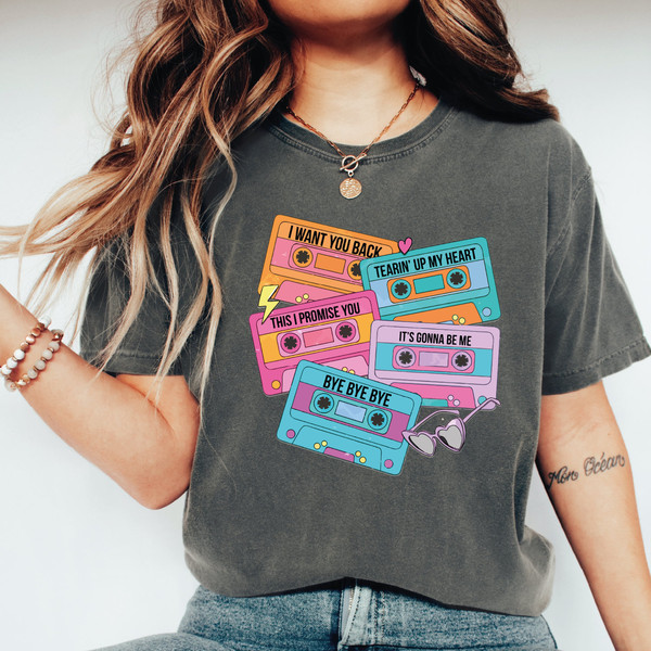 Cassette Tape Shirt, Retro Mix Tape Shirt, Cassette Shirt, Music Lover Gift, Cassette Tape Tee, It's Gonna Be Me, 80s Clothing, ALC486.jpg