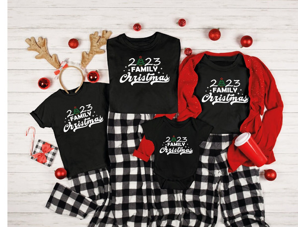 Christmas Family 2023 Shirt,, Winter Holiday with Big Family,Xmas Party Tee,Christmas Family Gathering,ALS31.jpg