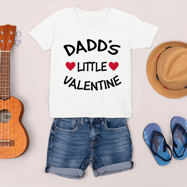 Daddy's Little Valentine Shirt, Toddler Valentine's Day Shirt, Valentine's Day Kids Shirt, Valentine Toddler Tee,Kids Valentine Shirt,ALC352.jpg