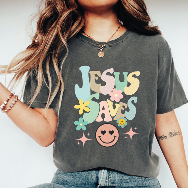 Jesus Saves Shirt, Christian Shirt, Bible Verse Shirt, Religious Shirt, Gift For Christian, Love Bible Verse Shirt, Jesus Shirt, ALC467.jpg