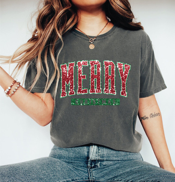 Merry Christmas Shirt, Christmas Gift,Ladies Christmas Shirts,Christmas Party Tee, ALC82.jpg