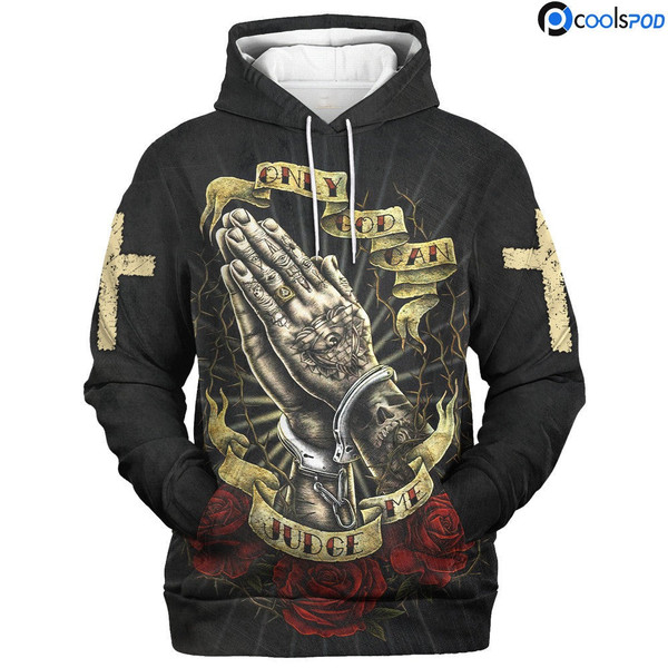 Only God Can Judge Me 3D, All Over Print Hoodie Zip Hoodie Fleece Hoodie 3D, Vikings Tattoo Hoodie 3d KA1877