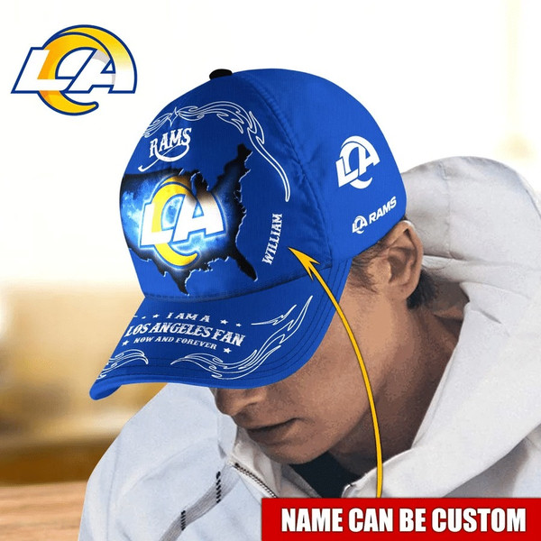 I Am A Los Angeles fan Caps, NFL Los Angeles Rams Caps for Fan G12