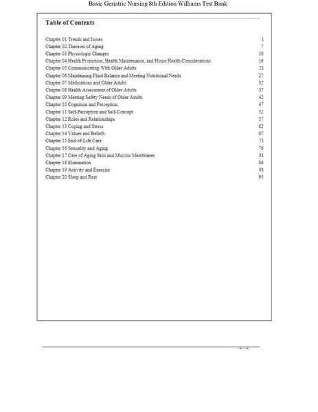 TEST BANK For Basic Geriatric Nursing 8th Edition by Patricia A. Williams, Verified Chapters 1 - 20-1-5_page-0002.jpg