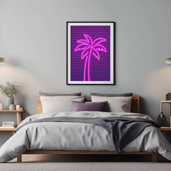 Neon glowing pink palm tree3.jpg