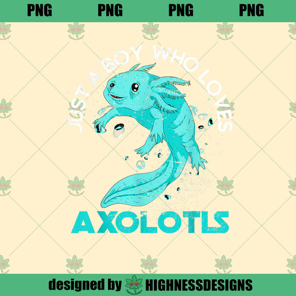 TIU26012024280-Exotic Salamander Boys Amphibian Lover Pet Axolotl Highness Design PNG Download.jpg