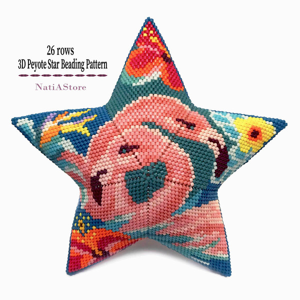 Flamingo_With_Tropical_Flowers_3D_Peyote_Star_Beading_pattern_95-2.jpg