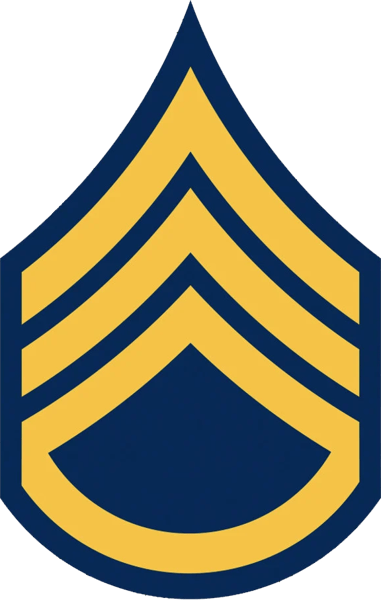 E-6 Staff Sergeant Insignia Sticker Self Adhesive Vinyl united states army - C2053.png