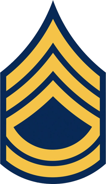 E-7 Sergeant First Class Insignia Sticker Self Adhesive Vinyl us army - C2052.png