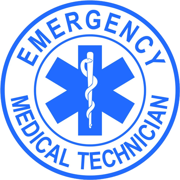 EMT Emergency Medical Technician Sticker Self Adhesive Vinyl star of life 2 C090.png