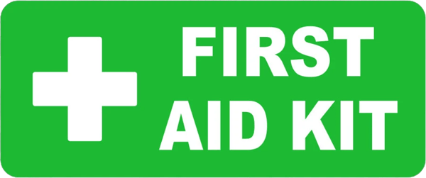 First Aid Kit Inside Sticker Self Adhesive Vinyl emergency rescue - C088.png