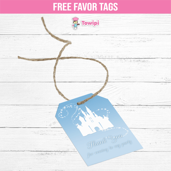 Cinderella printable favor tags - free Cinderella birthday printable favor tags.png