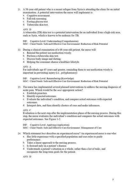 Test Bank For Physical Examination and Health Assessment – 3rd Canadian Edition, Carolyn Jarvis (Updated 2024)-1-7_page-0007.jpg