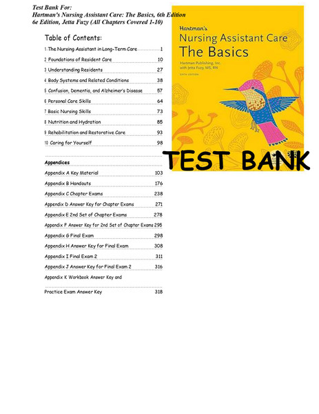 Test Bank For- Hartman's Nursing Assistant Care- The Basics, 6th Edition 6e Edition, Jetta Fuzy (All Chapters Covered 1-10)-1-7_page-0001.jpg