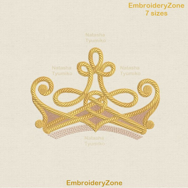 celtic crown embroidery design by Embroideryzone 3.jpg