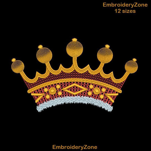 Crown embroidery design by Tyumiko EmbroideryZone 2.jpg