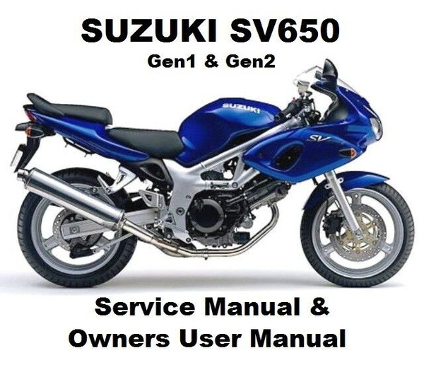 SUZUKI SV650 Motorcycle Owners Workshop Service Repair Manual PDF files SV 650.jpg