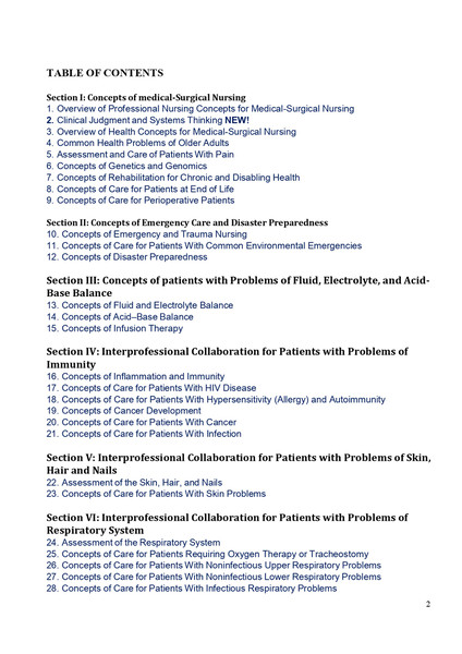 TEST BANK FOR MEDICAL SURGICAL NURSING, 10TH EDITION, DONNA D. IGNATAVICIUS, LINDA WORKMAN, CHERIE R. REBAR & NICOLE M. HEIMGARTNER ALL CHAPTERS 1-69-1-7_page-0