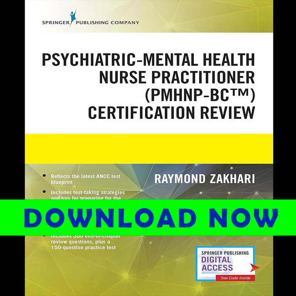 The Psychiatric-Mental Health Nurse Practitioner Certification Review Manual – Mental Health Book Uses Outline Format, Highlights Psychiatric Nurse Practitioner