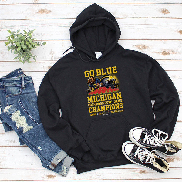 1Go Blue Michigan Rose Bowl Game Champions Graphic Hoodies.jpg