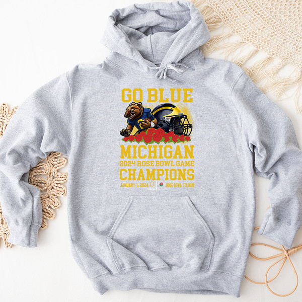 2Go Blue Michigan Rose Bowl Game Champions Graphic Hoodies.jpg