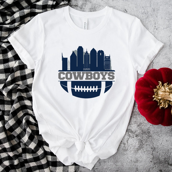 NFL Cowboys Football Skyline Shirt.jpg