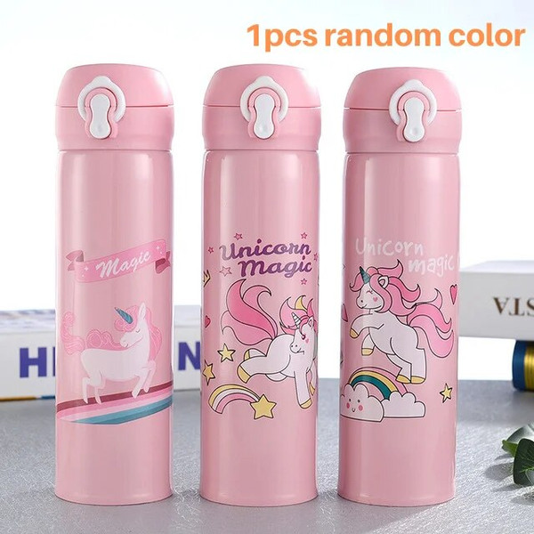 Trtf350ML-Children-s-Thermos-Bottle-Unicorn-Water-Bottle-For-Children-Stainless-Steel-Drinkware-School-Water-Bottle.jfif