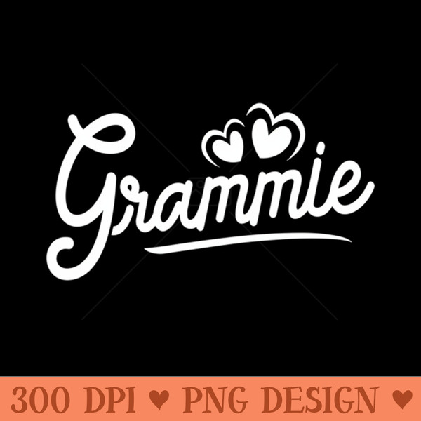 Grammie From Grandchildren Mothers Day Grammie - PNG design assets - Perfect for Sublimation Art