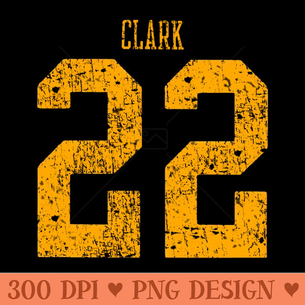 Caitlin Clark Yellow Distressed Jersey Number - PNG Image Download - Add a Festive Touch to Every Day