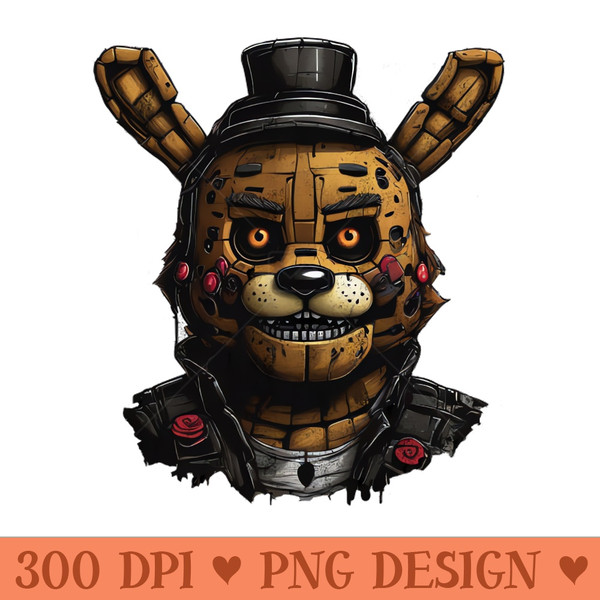 Five Nights at Freddys - PNG Design Files - Stunning Sublimation Graphics