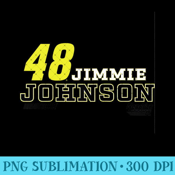 NASCAR - Jimmie Johnson - Driver Raglan Baseball - Sublimation PNG Designs - Limited Edition And Exclusive Designs