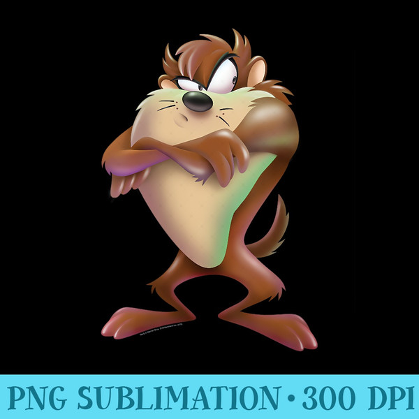 s Looney Tunes Tazmanian Devil Airbrushed - High Resolution PNG Download - Easy-To-Print And User-Friendly Designs