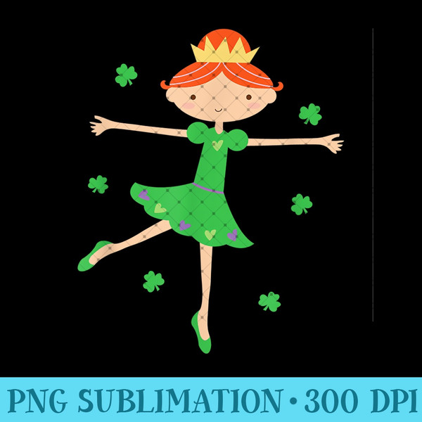 St Patricks Day Irish Princess Holiday T-shirt  0683.jpg