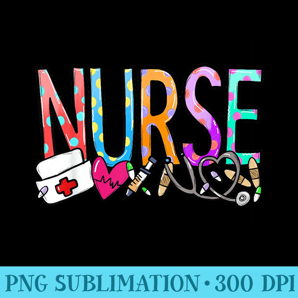 NURSES DAY Nurse Life NURSE WEEK 2023 This is Fine - Transparent PNG File - Vibrant and Eye-Catching Typography