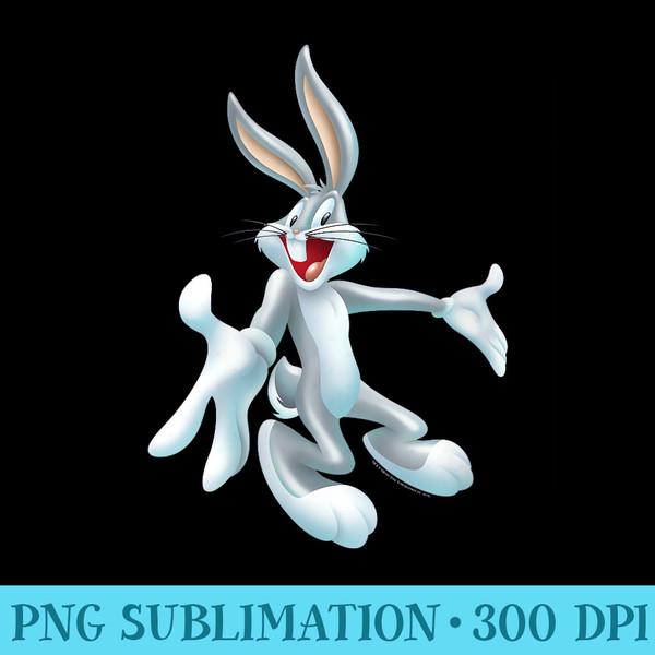 Looney Tunes Bugs Bunny Airbrushed - PNG Image Download - Perfect for Sublimation Art