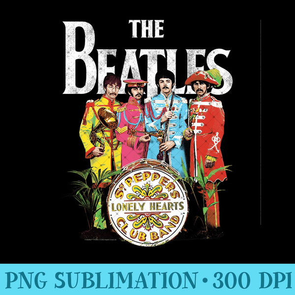 The Beatles Music Band Sgt Pepper by Rock Off - PNG Templates - Instant Access To Downloadable Files