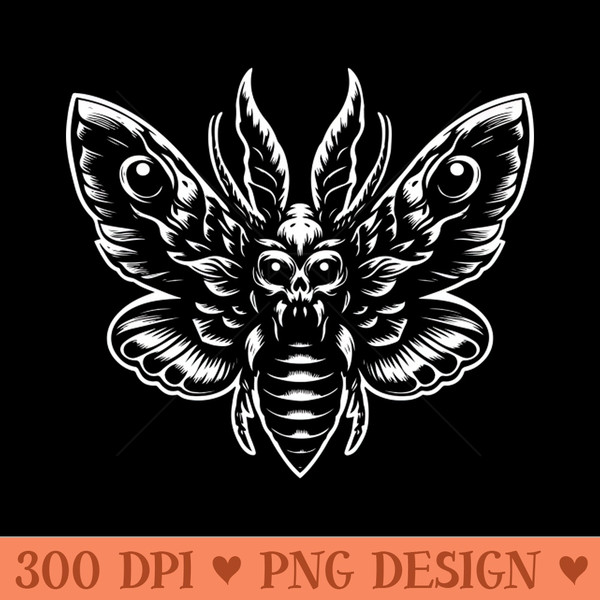 Moth - Unique PNG Artwork - Lifetime Access To Purchased Files