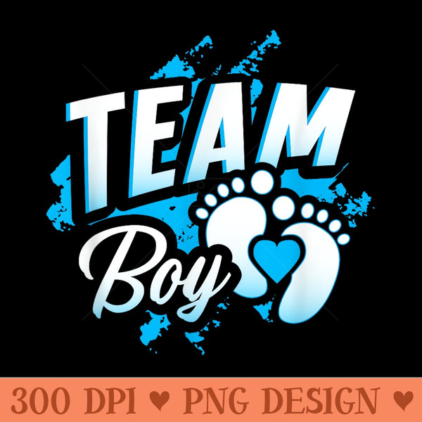 Gender Reveal Team Baby Shower Party Pink Blue Day - PNG Clipart - Lifetime Access To Purchased Files