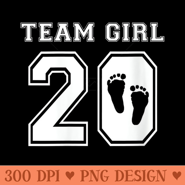 s Team Girl 2020 Gender Reveal Pink Baby Shower Adoption Party - PNG Clipart - Bring Your Designs to Life