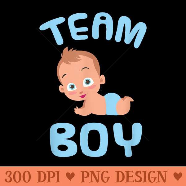 Gender reveal Team for Baby Shower party Its A - High Quality PNG download - Eco Friendly And Sustainable