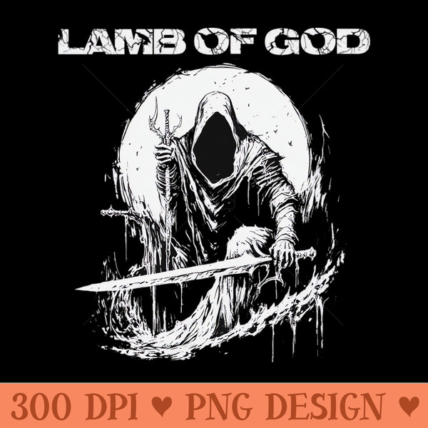 lamb of god - Exclusive PNG designs - Instant Access To Downloadable Files