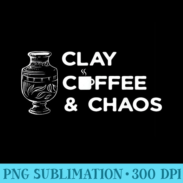 Pottery Ceramic Artist Clay Coffee Chaos - High Resolution PNG Resource - Easy-To-Print And User-Friendly Designs