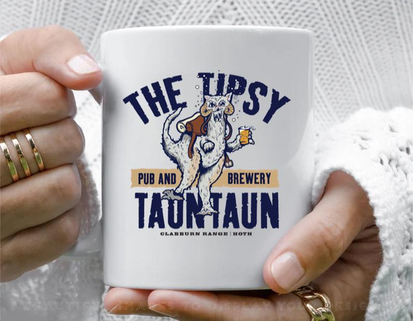 The Tipsy Tauntaun Coffee Mug, 11 oz Ceramic Mug_1
