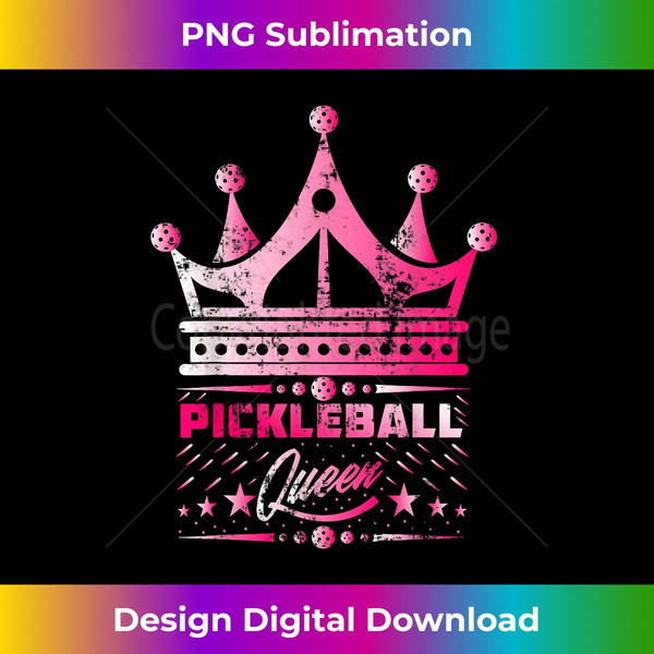 Pickleball Queen Pickleball Player Paddleball - Bohemian Sublimation Digital Download - Crafted for Sublimation Excellence