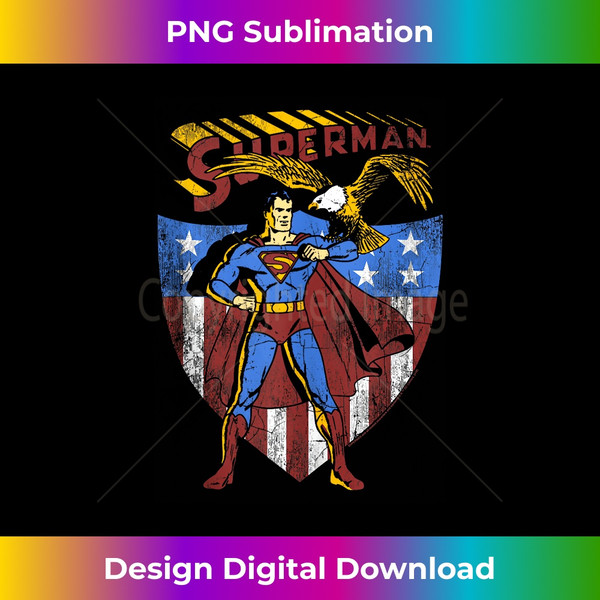 Superman All American Tank Top 2 - Creative Sublimation PNG Download