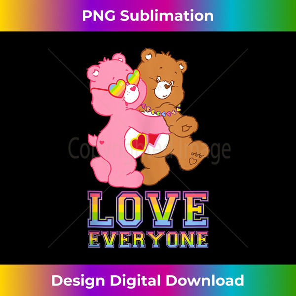 Care Bears Love Everyone - High-Quality PNG Sublimation Download