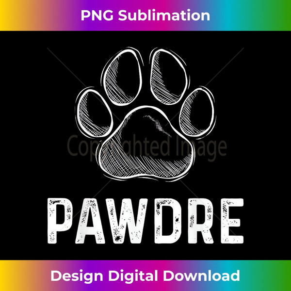 Unique Cat Or Dog Dad Fathers Day Mens Pawdre  3 - Elegant Sublimation PNG Download